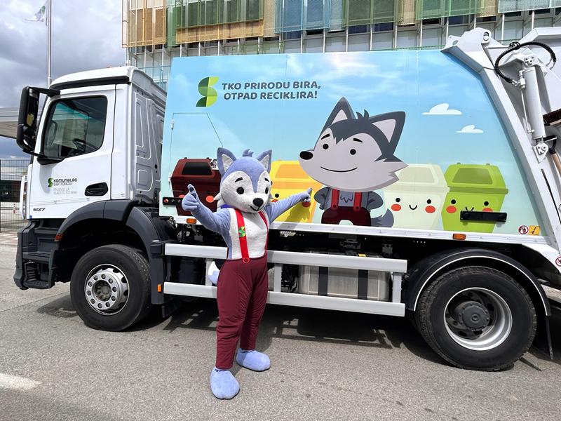 Novi izgled kamiona za sakupljanje otpada