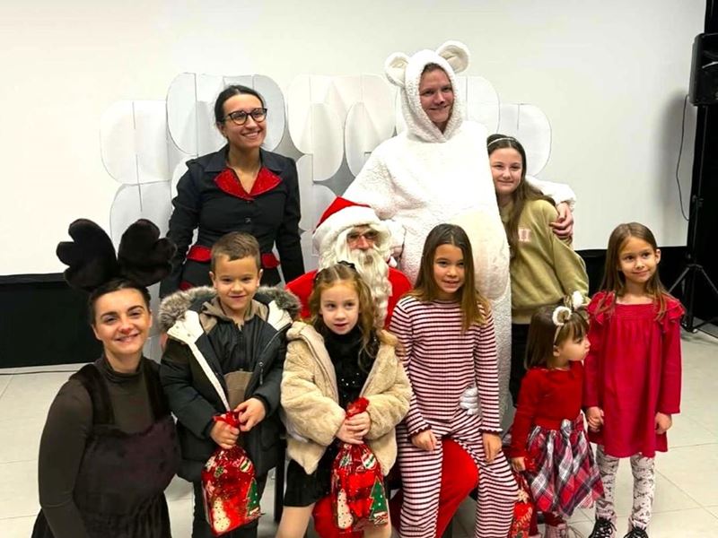 Božićno druženje za djecu zaposlenika