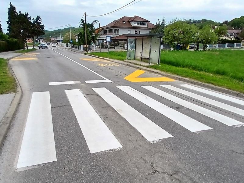 Obnova horizontalne prometne signalizacije