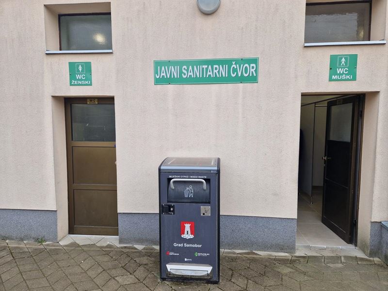 Obnovljen javni WC na samoborskoj tržnici