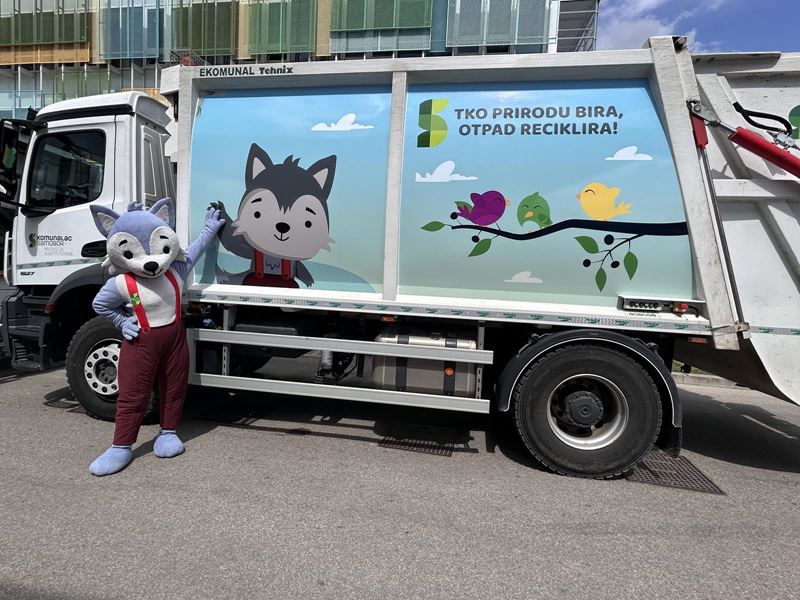 Novi izgled kamiona za sakupljanje otpada
