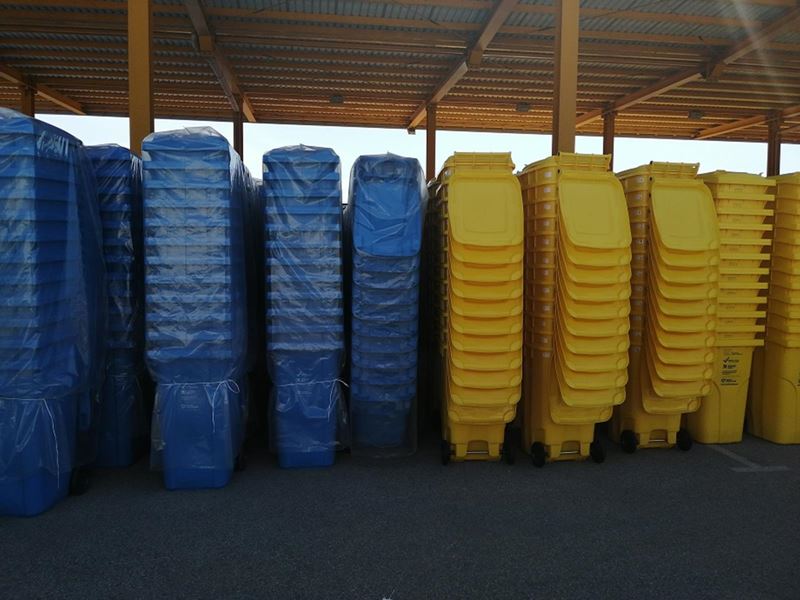 Novi spremnici za odvojeno prikupljanje otpada